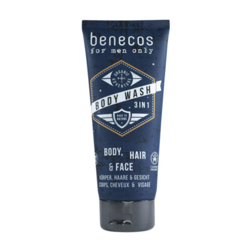 Sprchový gél 3v1 pre mužov Benecos Obsah: 200 ml