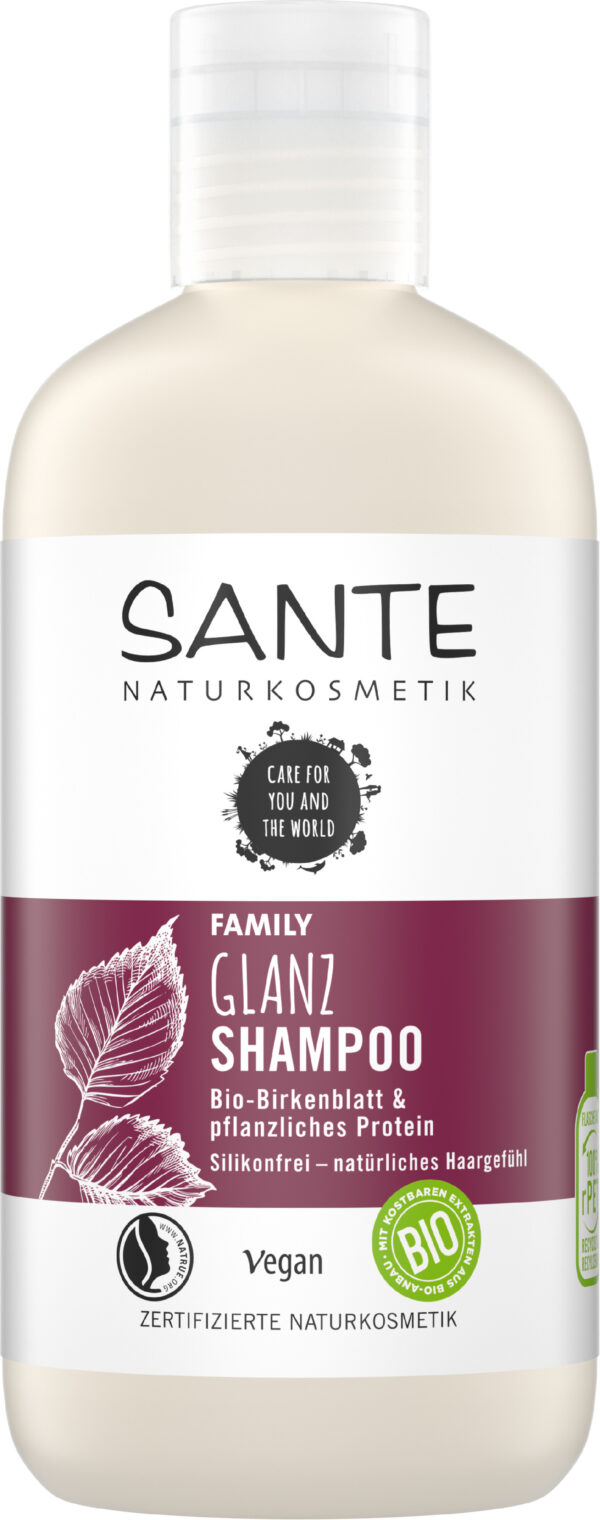 Brezový šampón pre lesk vlasov - Sante Objem: 250 ml