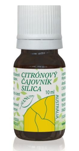 Citrónový čajovník - éterický olej Hanus Objem: 10 ml