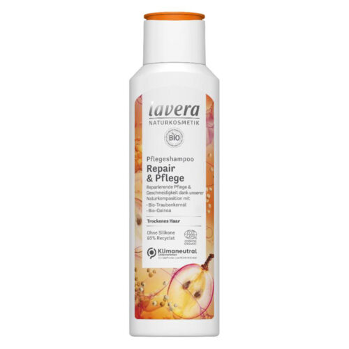Prírodný šampón poškodené vlasy - Lavera Objem: 250 ml