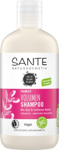 Šampón na objem bio goji - Sante Objem: 250 ml