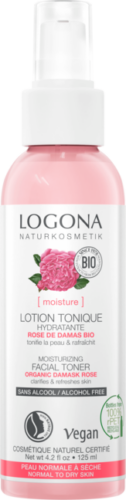 Logona Osviežujúce pleťové tonikum bio damaská ruža Obsah: 125 ml