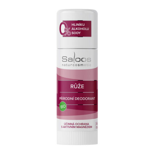 BIO tuhý deodorant Ruža Saloos Obsah: 50 ml