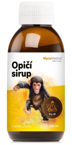 Opičí sirup Mycomedica Obsah: 200 ml