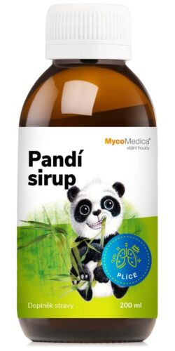 Pandí sirup Mycomedica Obsah: 200 ml