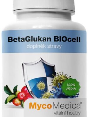 Betaglukán Biocell Mycomedica Obsah: 1 ks