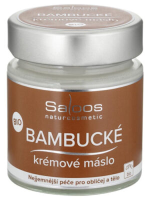 Bio bambucké krémové maslo Saloos 110 ml Obsah: 110 ml