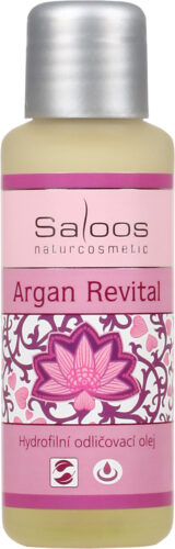Argan Revital hydrofilný odličovací olej - Saloos Obsah: 200 ml