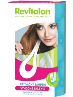 VITAR Revitalon kofeinový šampón duopack 2 x 250 ml