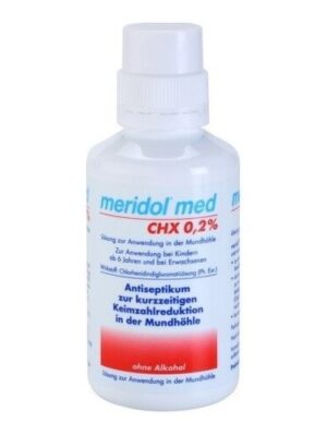 MERIDOL Ústna voda s chlorhexidinom 0