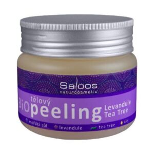Telový peeling Levanduľa -Tea Tree - Saloos Objem: 140 ml