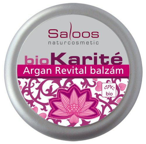 Argan Revital balzam Bio Karité - Saloos Objem: 19 ml
