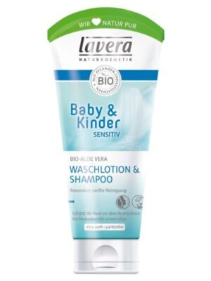 Detský vlasový a telový šampón SENSITIV - Lavera Objem: 200 ml