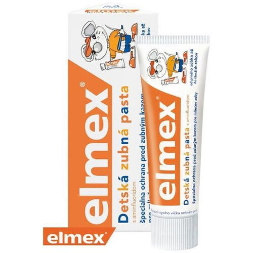 ELMEX Detská zubná pasta 50 ml ELMEX Detská zubná pasta 50 ml