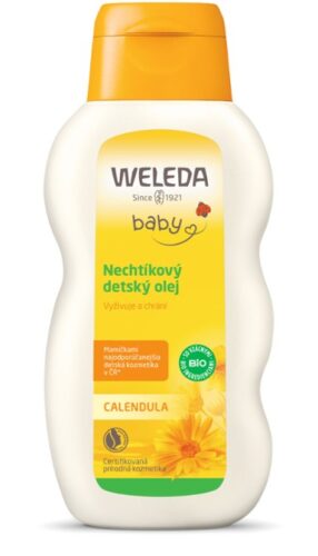 Nechtíkový dojčenský olej Weleda Objem: 200 ml