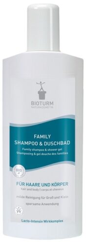 Family šampón a sprchový gél BIOTURM Obsah: 500 ml